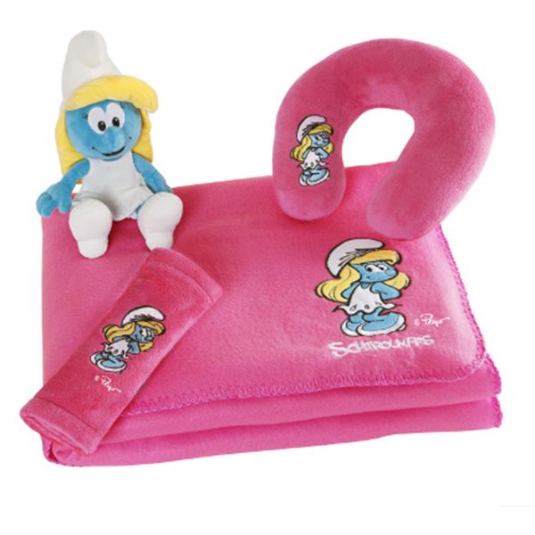 Kit confort voiture enfant Schtroumpfette