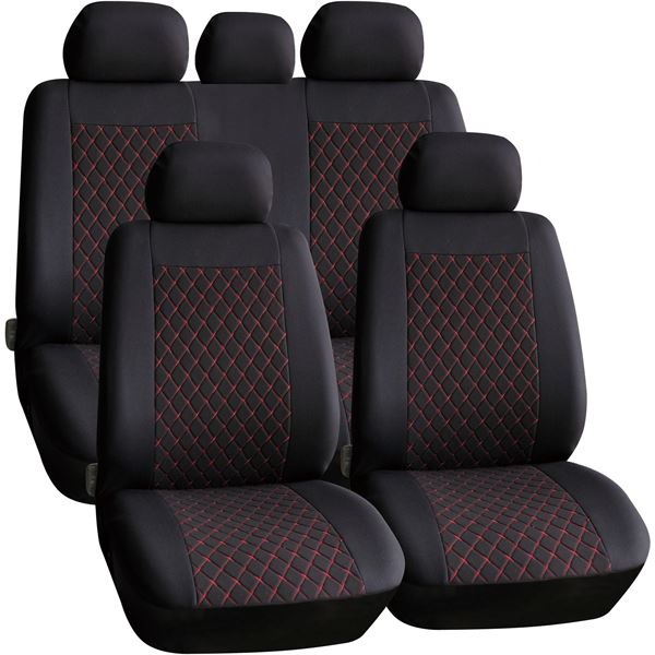 HOUSSE UNIVERSELLE JACQUARD ROUGE