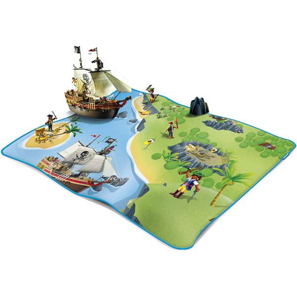 Plaid 90 x 90 cm Playmobil