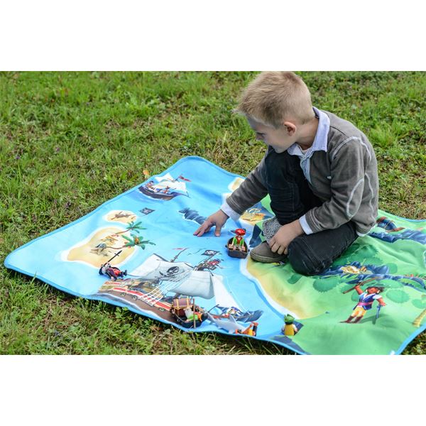 Plaid 90 x 90 cm Playmobil