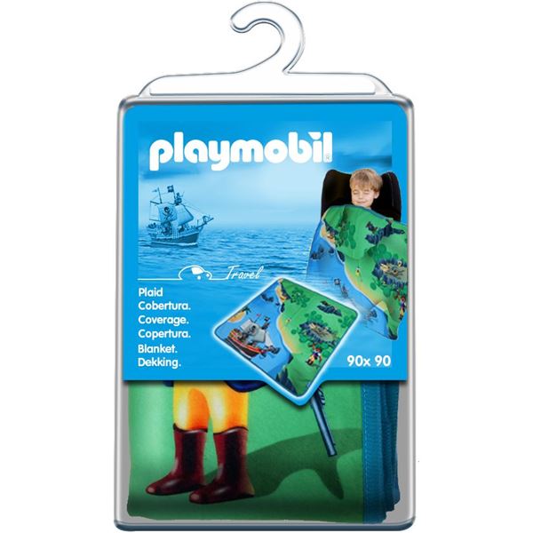 Plaid 90 x 90 cm Playmobil
