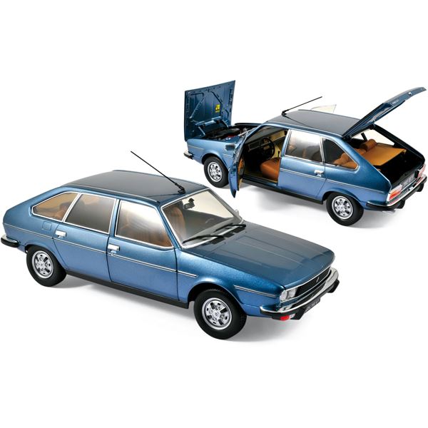 Voiture miniature Renault 30 TS 1978 Ardoise Blue Metallic - Réf. 185270