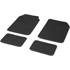 4 tapis de voiture universels ASTON ganse noire