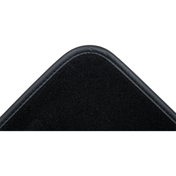 4 tapis de voiture universels ASTON ganse noire