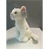 Peluche mini chat Feu Vert  21 cm