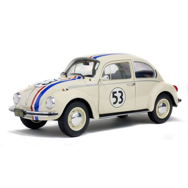 Voiture de collection 1:18ème Volkswagen Beetle 1303 Racer 53 de 1973 S1800505