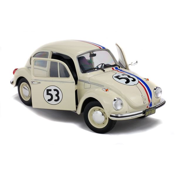 Voiture de collection 1:18ème Volkswagen Beetle 1303 Racer 53 de 1973 S1800505