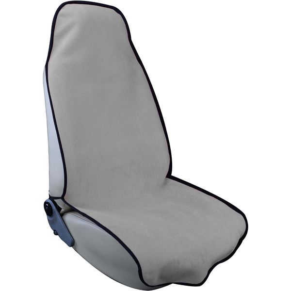 Couvre-siège voiture Beach Cover gris