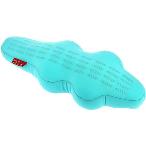 Coussin crocodile 2 en 1 Bleu Haribo
