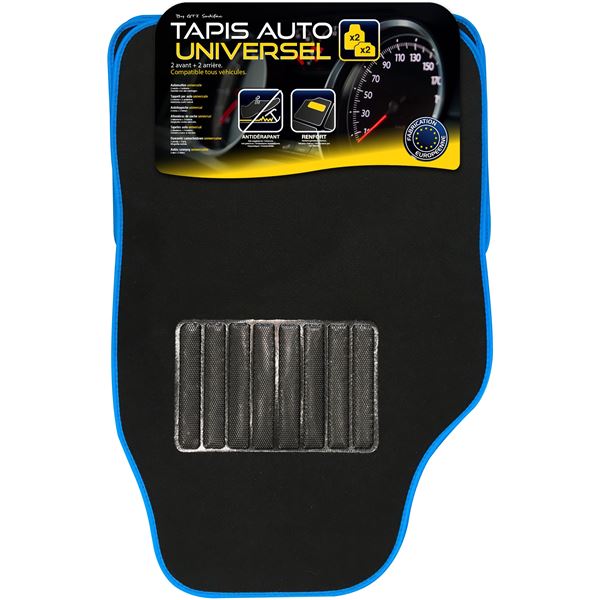 TAPIS MOQUETTE ACCESS BLEU X4