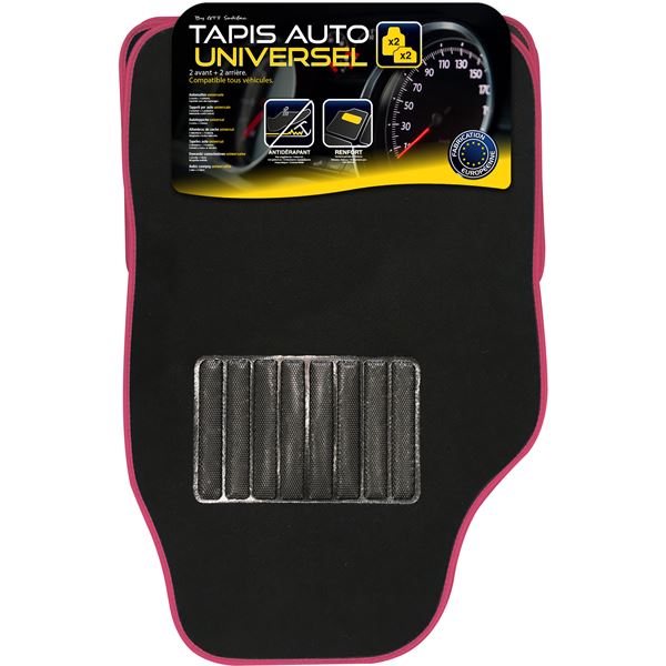 TAPIS MOQUETTE ACCESS ROSE X4