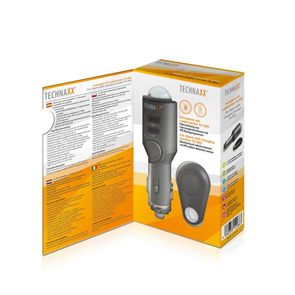 Alarme voiture sur prise allume-cigare Technaxx