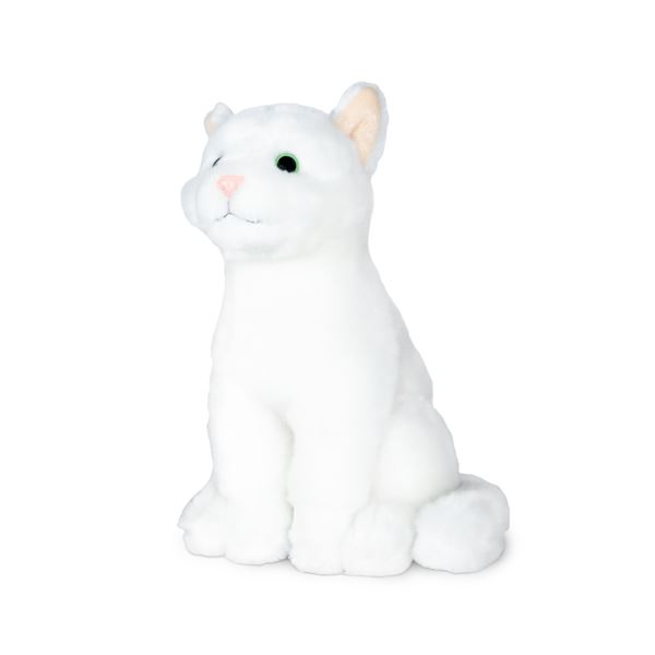 PELUCHE CHAT FEU VERT