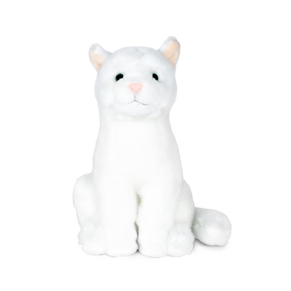 PELUCHE CHAT FEU VERT