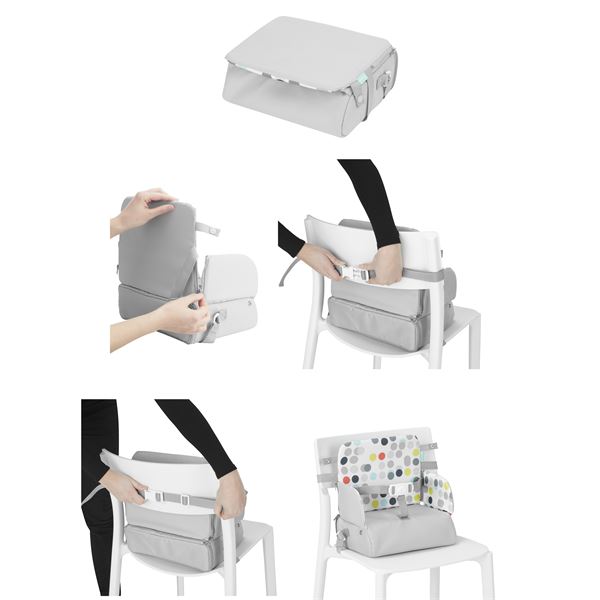 Rehausseur de chaise nomade 2 en 1 Sunday Pop Badabulle