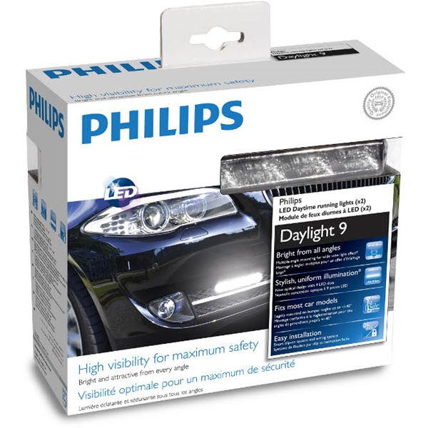 Feux de jour Philips DayLight 9 led