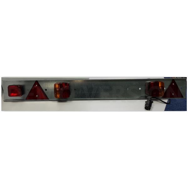 Rampe de signalisation bagagère métal 1,25 m Norep
