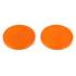 2 Catadioptres ronds orange Feu Vert