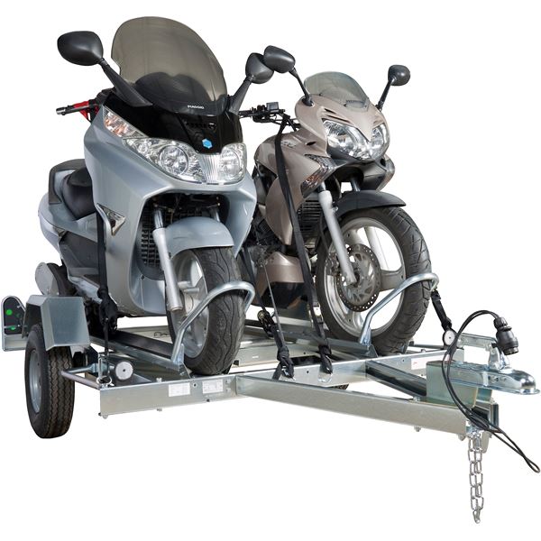 Remorque 2 motos Feu Vert