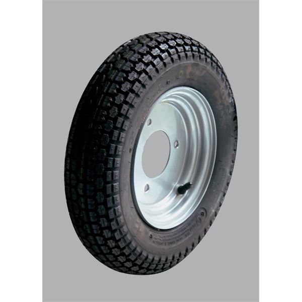 Roue complète Feu Vert 400 x 10 / 4 x 115