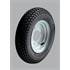 Roue complète Feu Vert 400 x 10 / 4 x 115