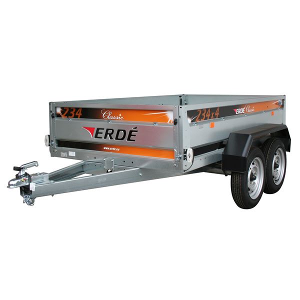 Remorque ERDE 234X4 classic - 2 essieux