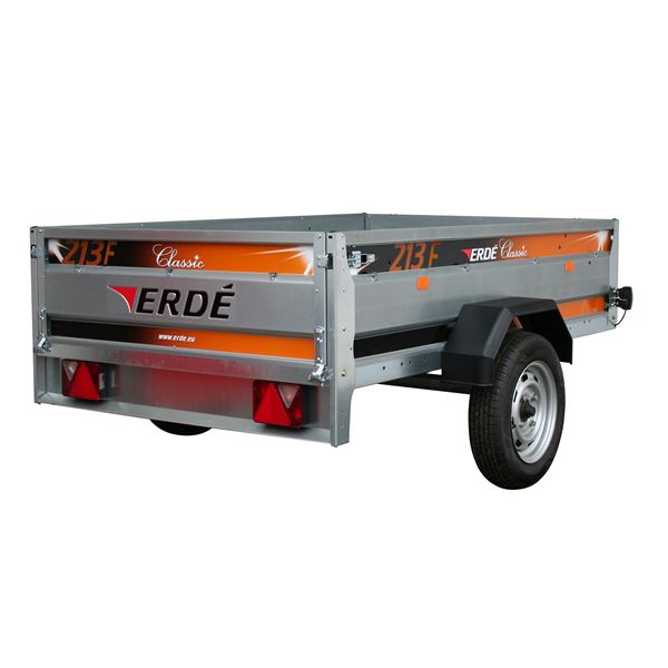 Remorque ERDE 213F  - Freinée