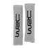 2 fourreaux de ceinture WRC Look Silver