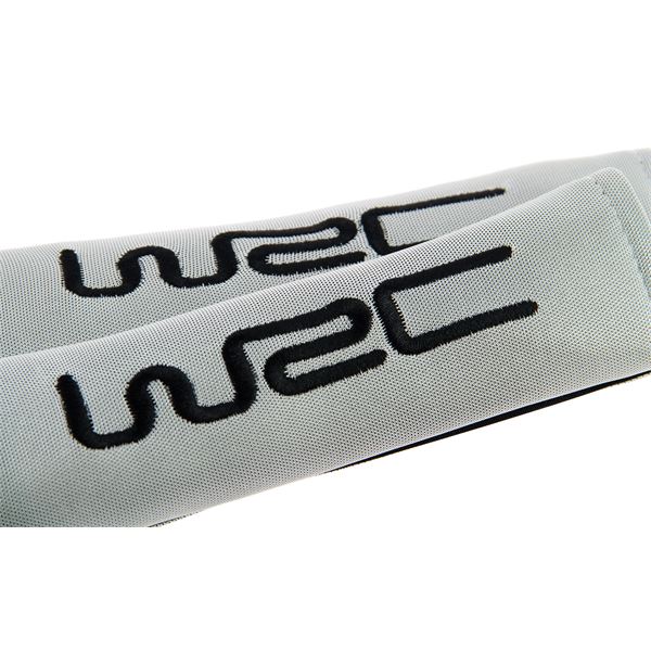 2 fourreaux de ceinture WRC Look Silver
