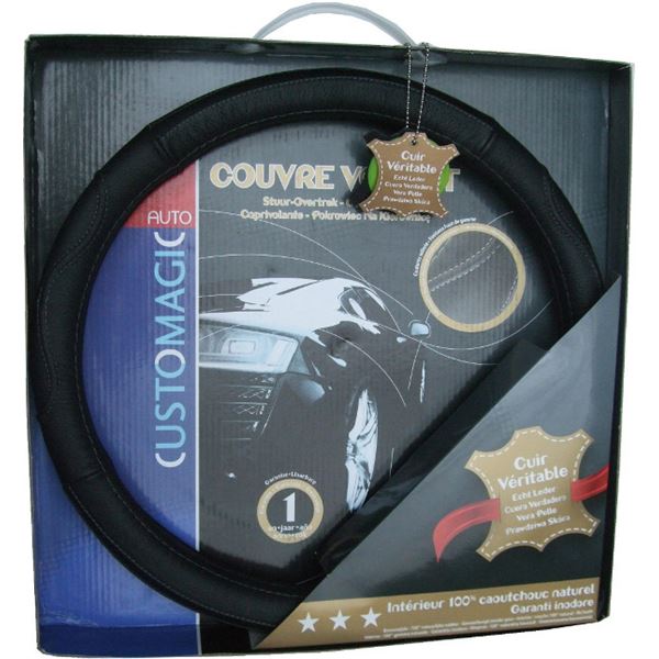 Couvre volant cuir véritable Ultimum