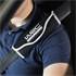 Fourreau de ceinture bicolore noir et gris WRC