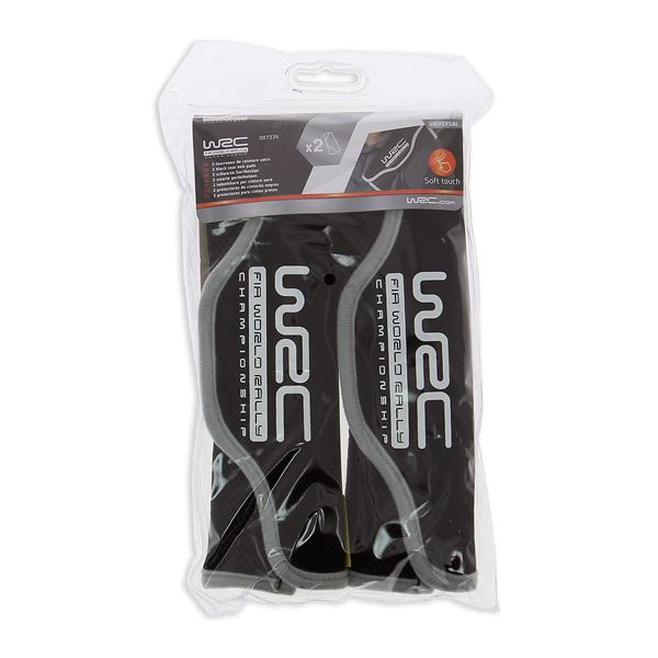 Fourreau de ceinture bicolore noir et gris WRC