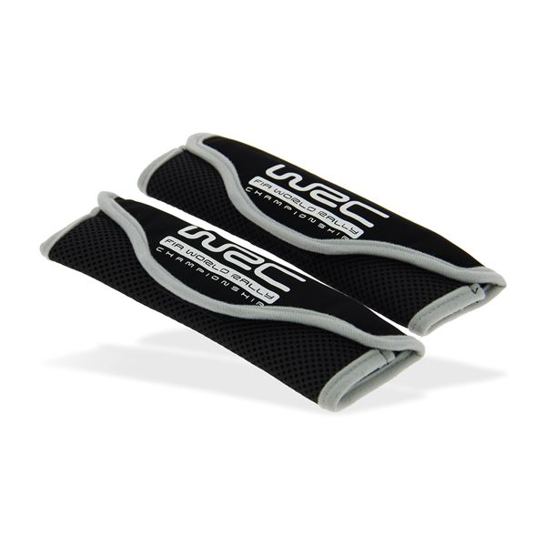 Fourreau de ceinture bicolore noir et gris WRC