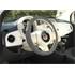 Couvre volant cuir gris Chrome