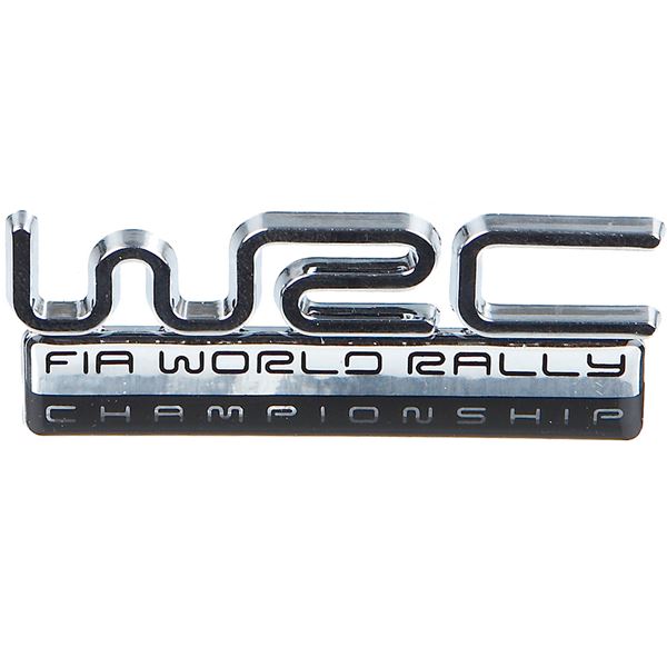 Autocollant voiture mini logo chromé 3D WRC