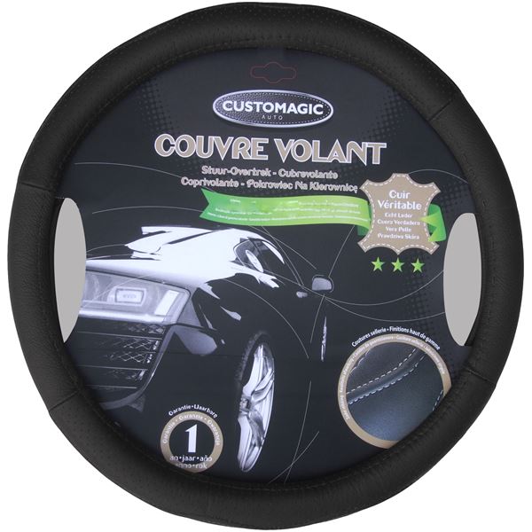 COUVRE VOLANT CUIR DYNAMIC