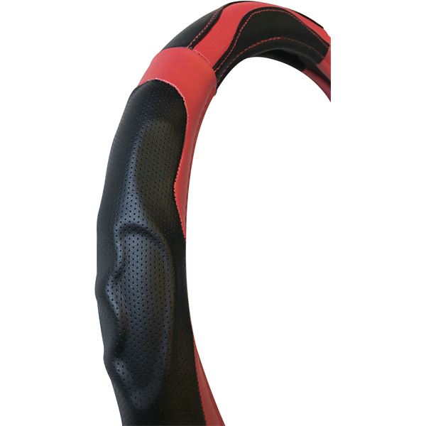Couvre volant turbo rouge