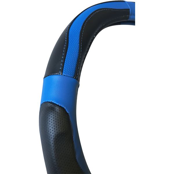 Couvre volant turbo bleu