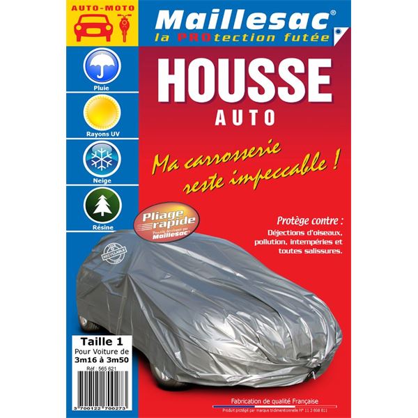 Housse de voiture pliage rapide Taille 2