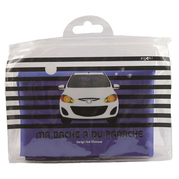 Bâche anti-givre avec sa trousse de rangement Homme des neiges Zigoh