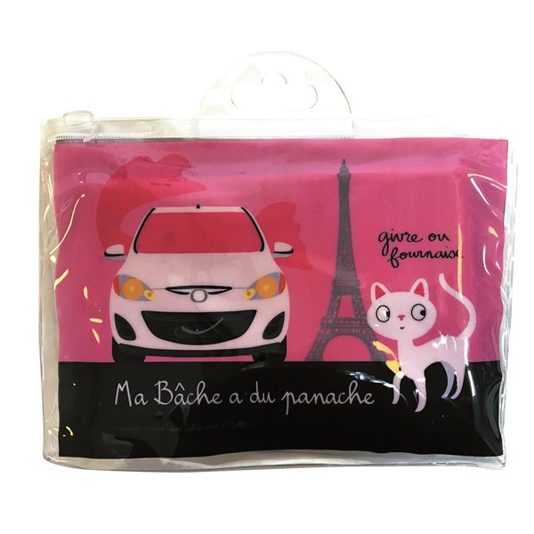 Bâche anti-givre avec sa trousse de rangement Petite minette Zigoh