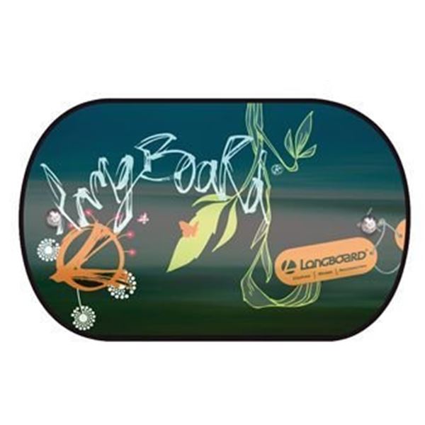 2 rideaux latéraux Longboard 67 x 43 cm pour monospace