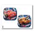 2 rideaux latéraux carrés Cars 21,5x22 cm