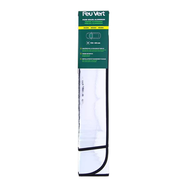 Pare-soleil aluminium rigide taille M Feu Vert