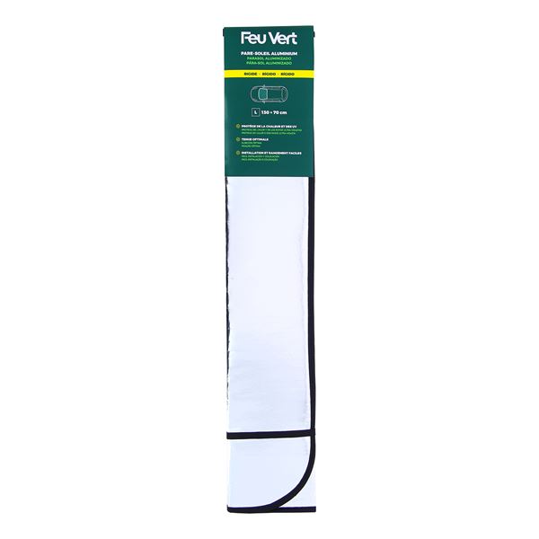 Pare-soleil aluminium rigide taille L Feu Vert