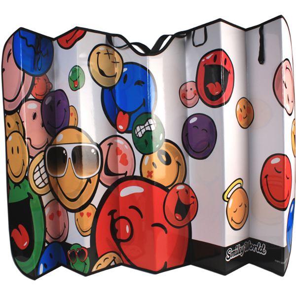 Pare-soleil aluminium Smiley 70x130 cm