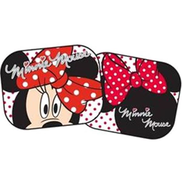 2 rideaux pare-soleil latéraux carrés Minnie