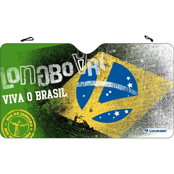 Pare-soleil aluminium Longboard Brazil taille M 60 x 110 cm