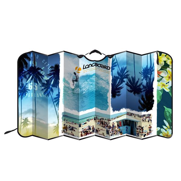 Pare-soleil aluminium taille M 60x110 cm Longboard Beach