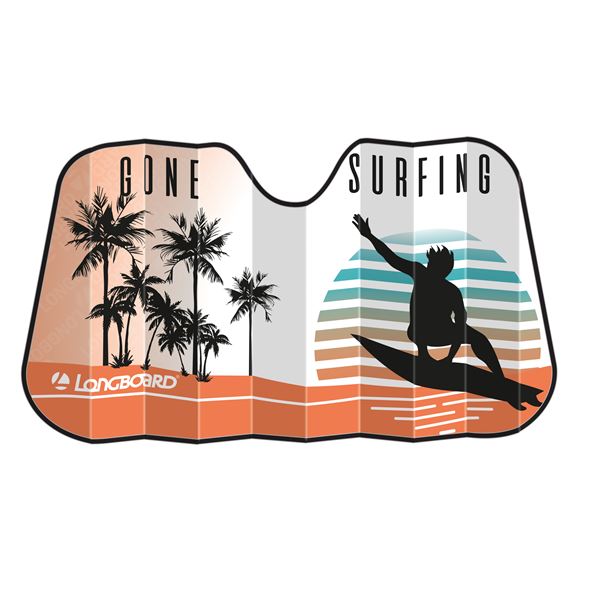 Pare-soleil aluminium taille L 70x130 cm Longboard Beach